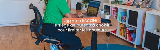 Hernie discale le siège de bureau à choisir pour limiter les douleurs