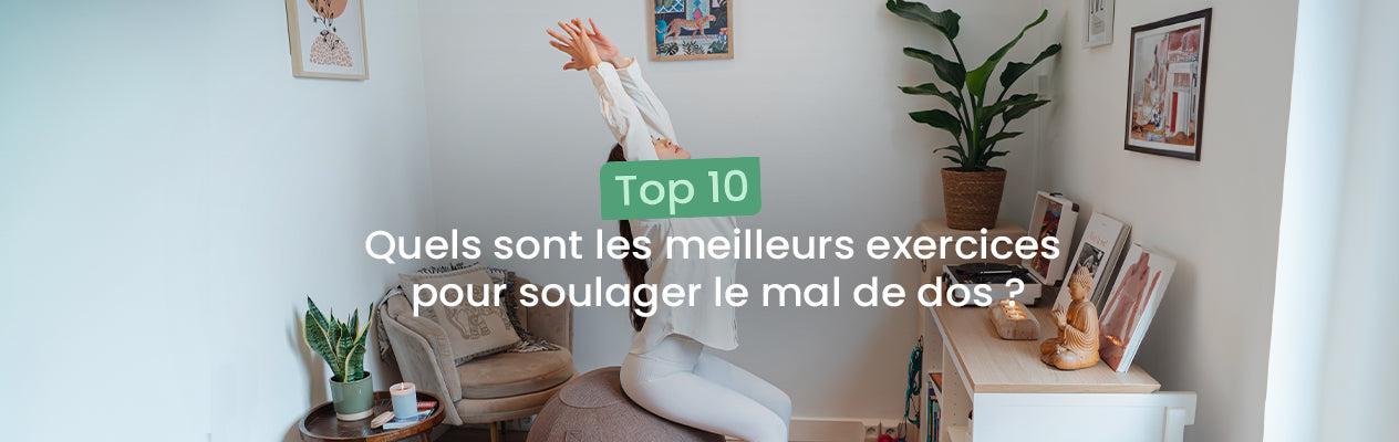 exercices pour soulager le mal de dos - article Kqueo