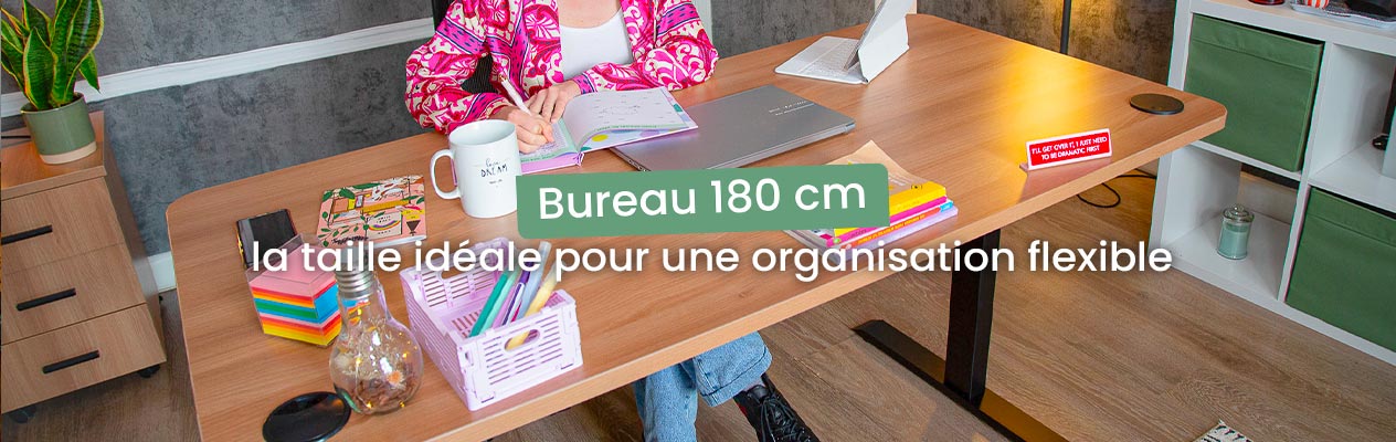 bureau 180 la taille idéale pour une organisation flexible