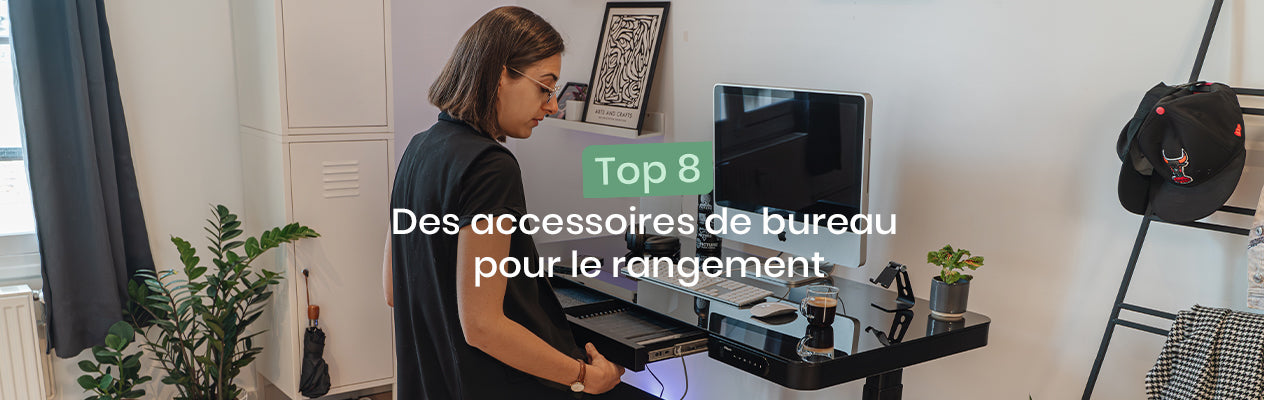 8 accessoires de bureau