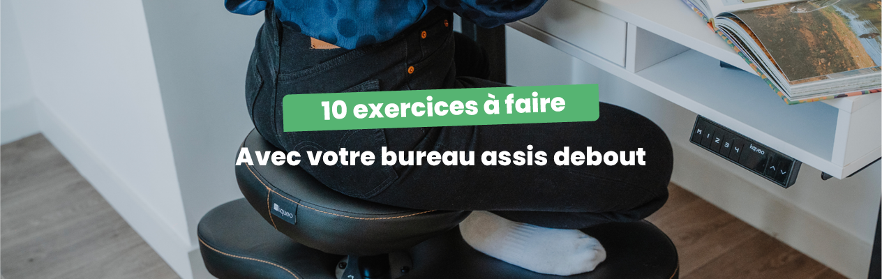 Poses yoga bureau assis debout