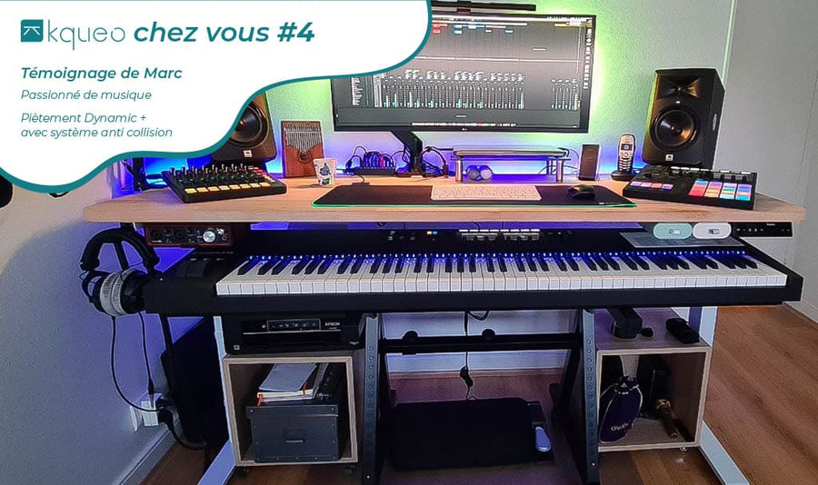 [KQUEO chez vous #4] Témoignage de Marc, passionné de musique