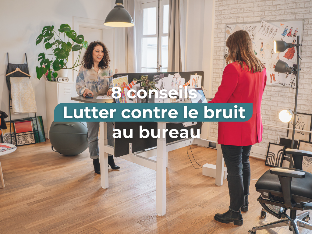 Au bureau, comment lutter contre le bruit ? 8 Conseils