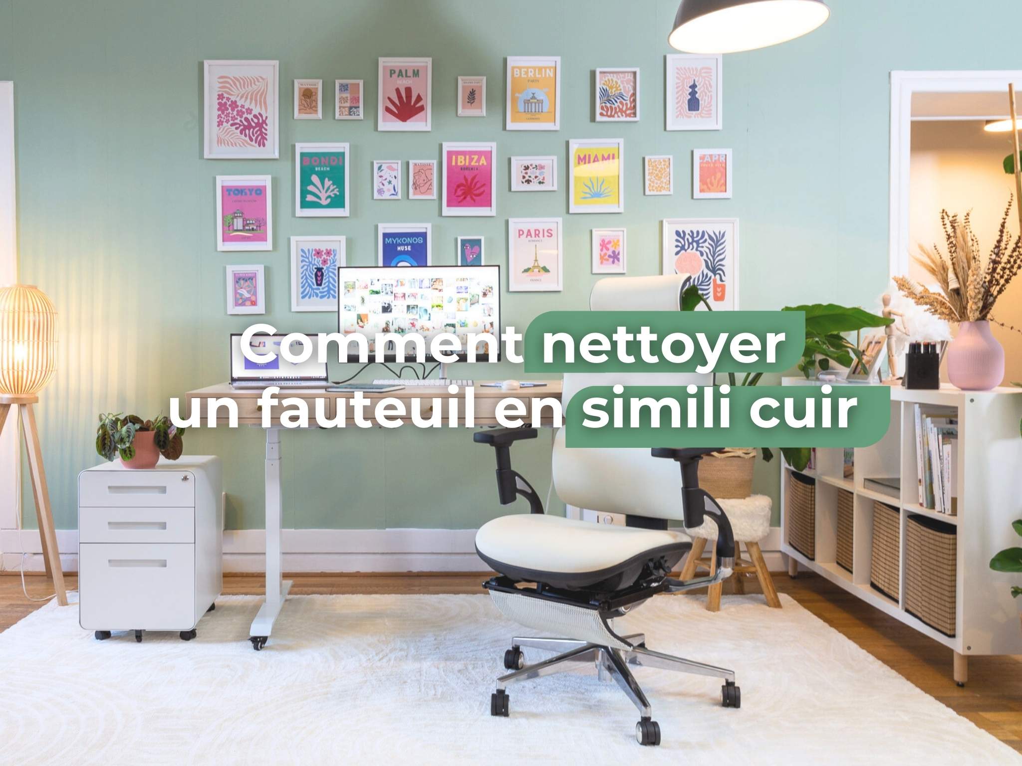 Comment nettoyer une chaise ou un fauteuil en similicuir ?