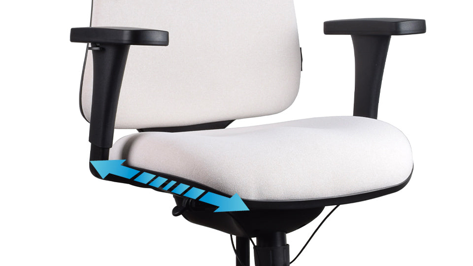 Assise réglable chaise de bureau ergonomique FORZA KQUEO