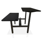 bureau assis debout DUO 120x80cm coloris noir