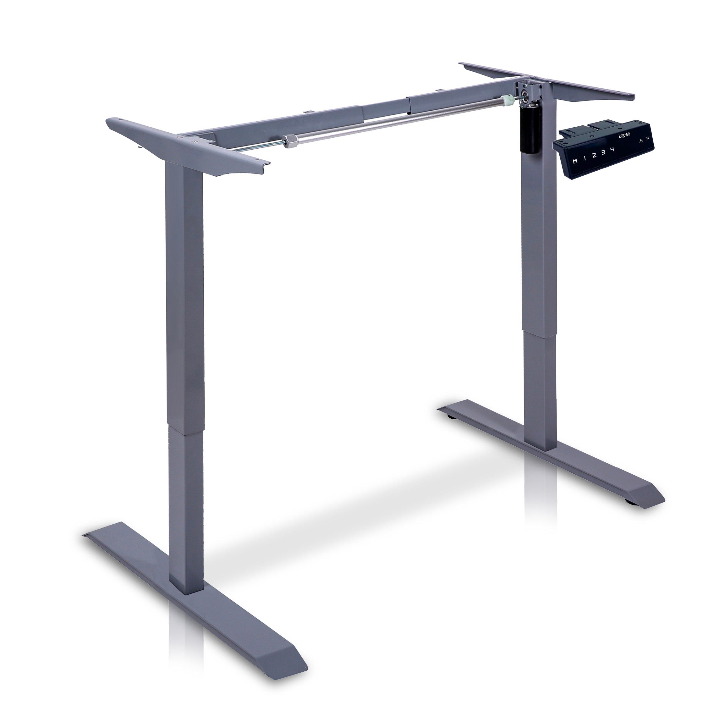 cadre de bureau 1 moteur LIFT KQUEO gris