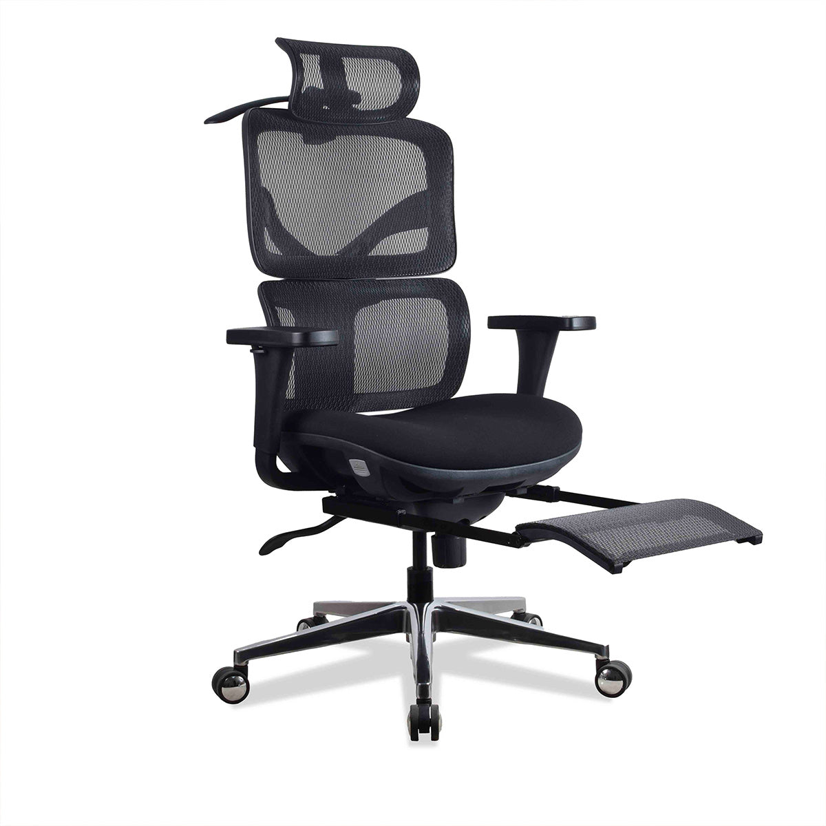 Chaise ergonomique de bureau avec repose pied - TERRANA KQUEO