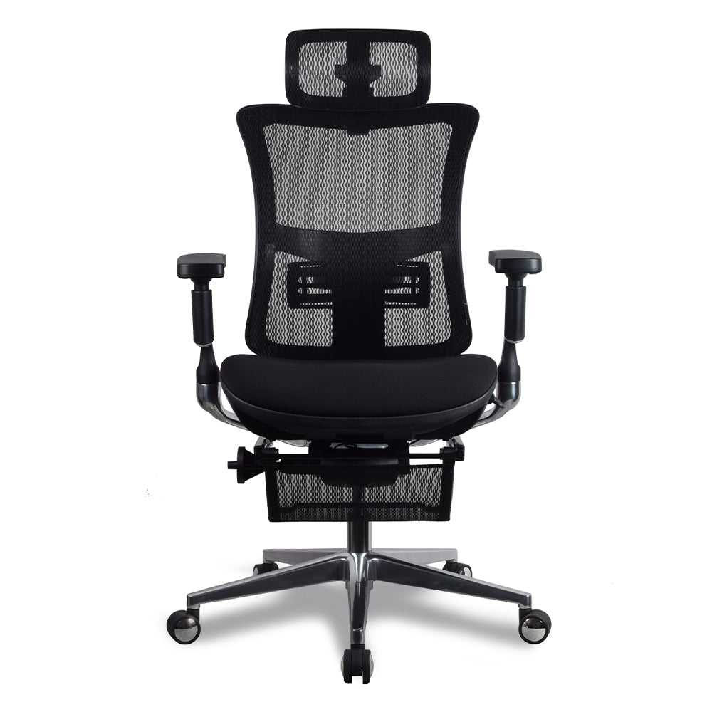 chaise ergonomique de bureau multi-réglages EPSILON PREMIUM noire