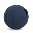 Chaise de bureau ergonomique SPHERA en tissu bouclette bleu