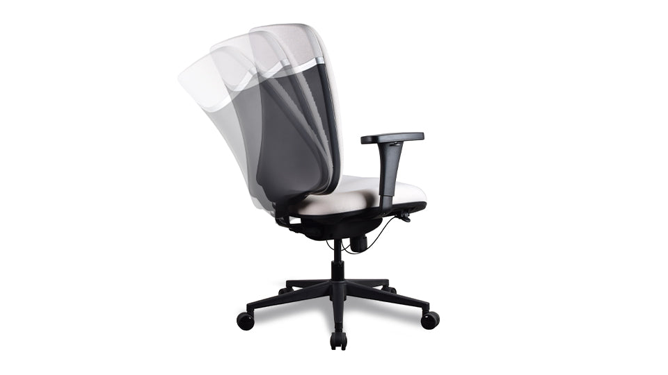 Inclinaison chaise de bureau ergonomique FORZA KQUEO