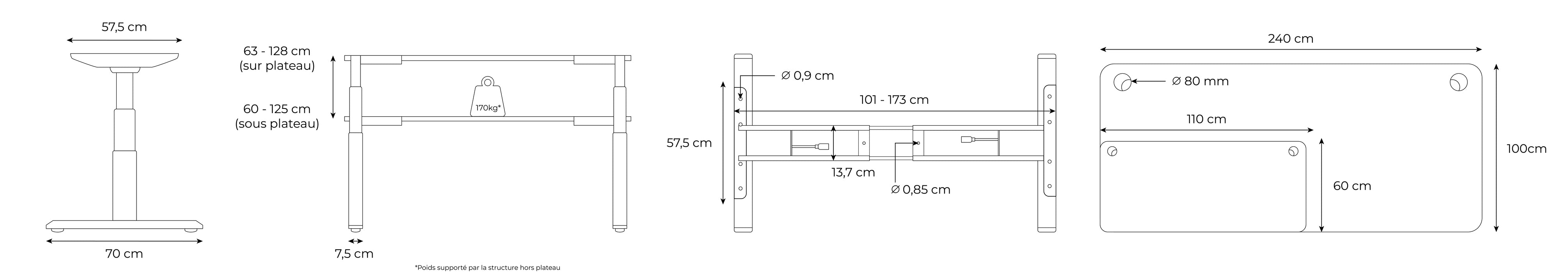 dimension bureau DYNAMIC SQUARE KQUEO