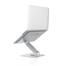 Réhausseur pour ordinateur portable en aluminium avec ordinateur, position ergonomique