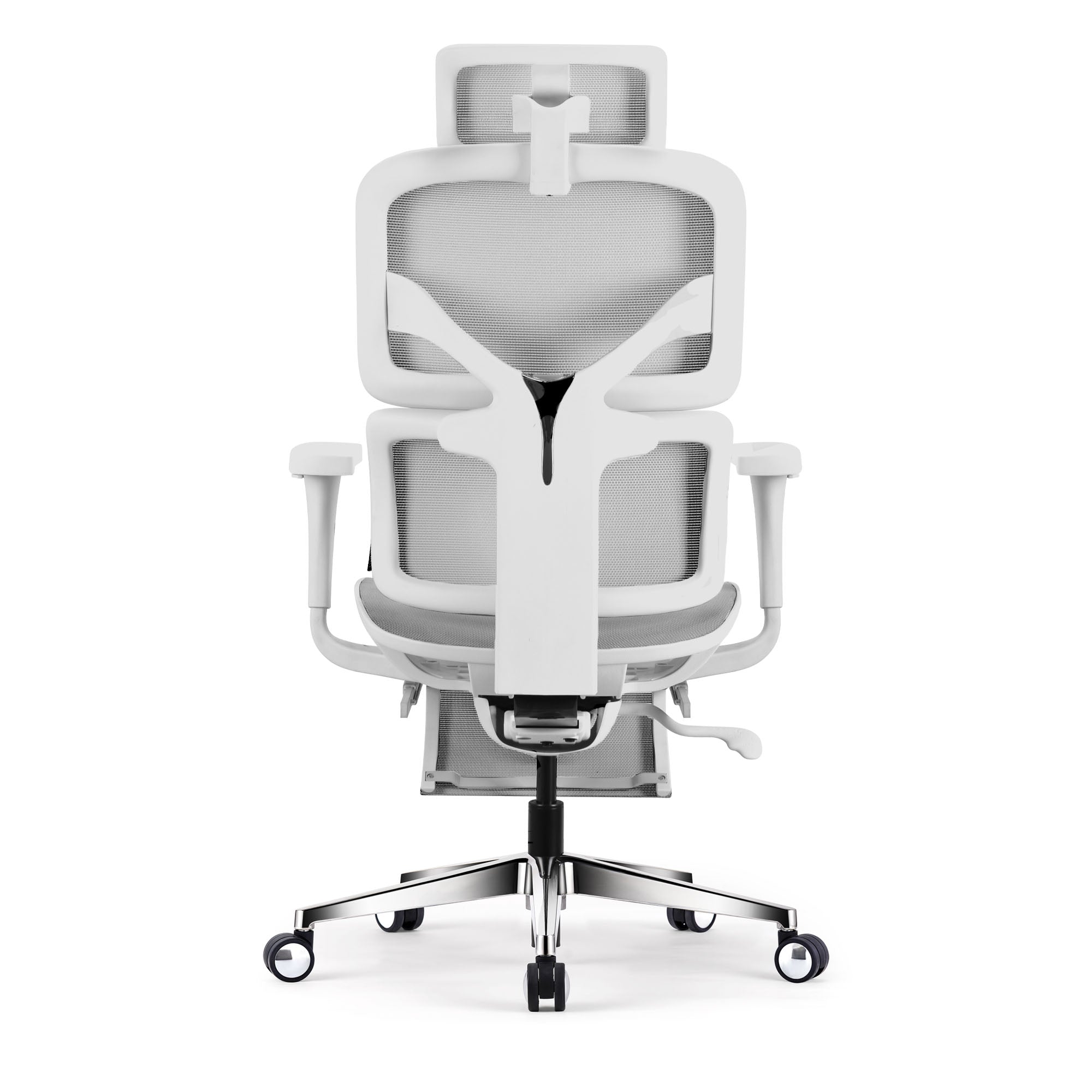 chaise de bureau TERRANA maille grise