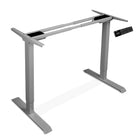 cadre de bureau assis debout LIFT sans plateau KQUEO gris