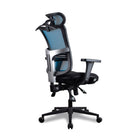 chaise de bureau ergonomique KQUEO EPSILON bleue