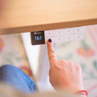 Commande digitale du bureau réglable LIFT KQUEO affichant la hauteur avec boutons mémoire personnalisables_ambiance