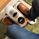 pédalier de bureau ELIPTIC KQUEO coloris blanc et bois_ambiance