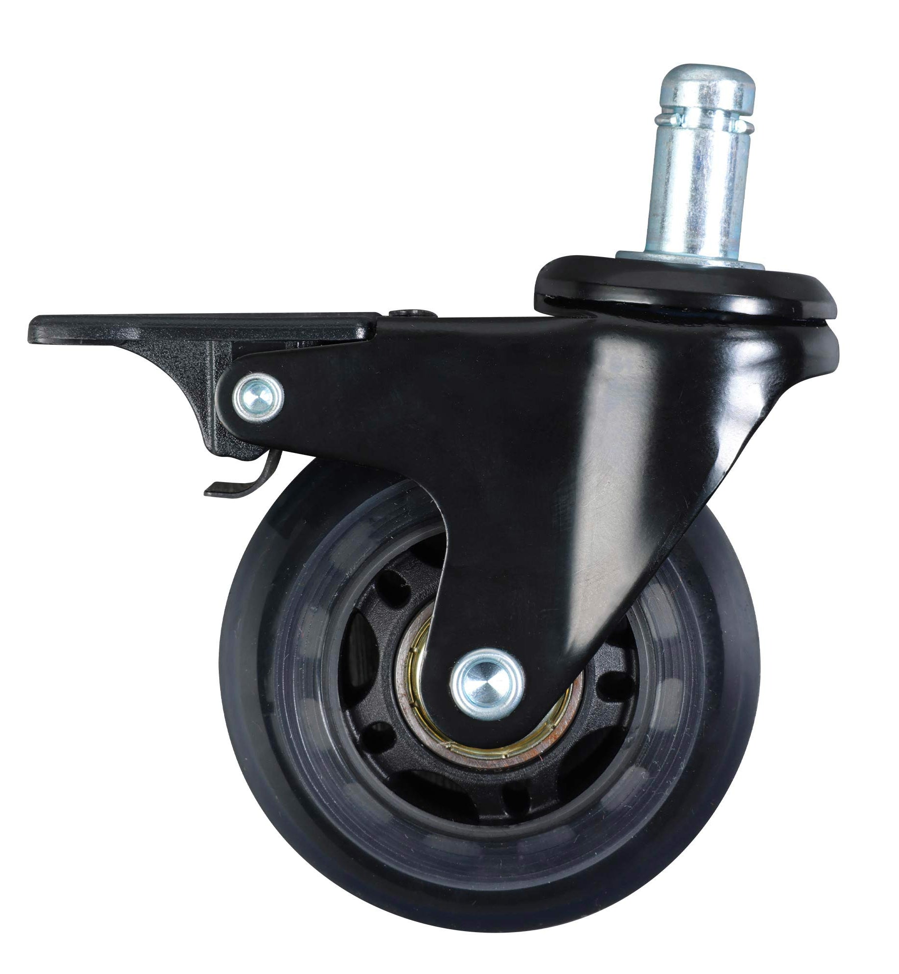 roue roller noire chaises ergonomiques KQUEO