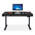 Bureau assis debout 1 tiroir - SPACE DYNAMIC SQUARE 160x80 cm noir