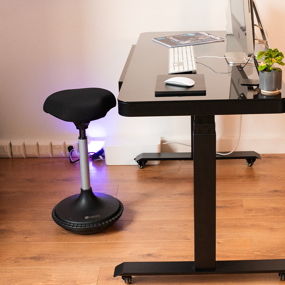 tabouret ergonomique WOOBLE noir_ambiance