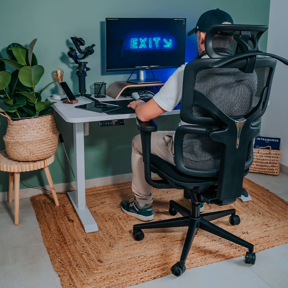 Chaises de bureau - Bureau et ordinateur