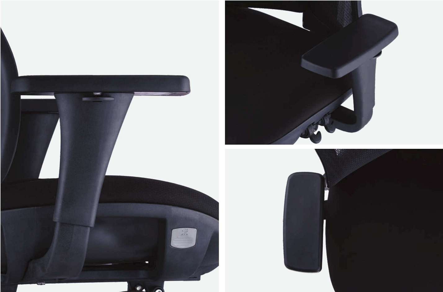 Zoom assise chaise ergonomique WAVE 